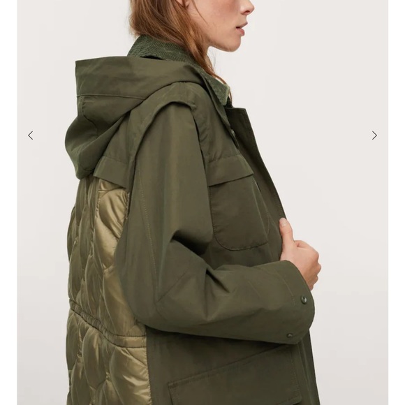 Detachable gilet parka - Picture 5 of 6